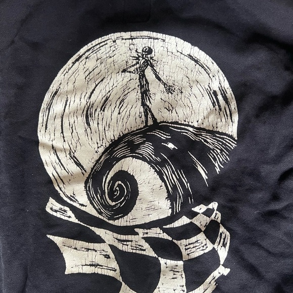 Vans x Disney Nightmare Before Christmas Glow-in-the-Dark Hoodie – Adult Small - Picture 6 of 7